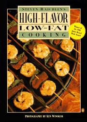 Cover of: High-flavor, low-fat cooking