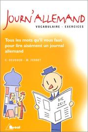 Cover of: Journ'allemand  by Christiane Deussen, Ferret Michel