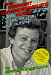Cover of: The Student Entrepreneur's Guide