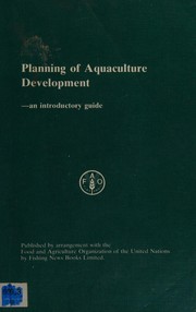 Planning of Aquaculture Development by T. V. R. Pillay