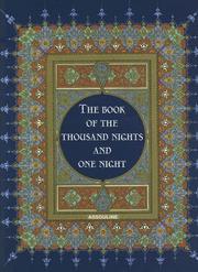 Cover of: The Book of The Thousand Nights And One Nights
