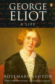 George Eliot by Rosemary Ashton