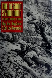 Cover of: The Afghan syndrome