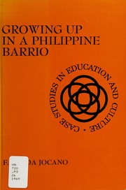 Cover of: Growing up in a Philippine barrio