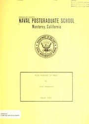 Cover of: Mine warfare in NWGS
