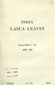 Cover of: Lasca leaves