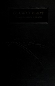 Cover of: George Eliot by Blanche Colton Williams
