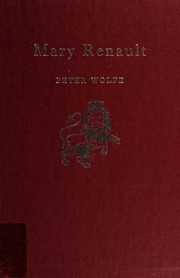 Cover of: Mary Renault (Twayne's English Authors Series)