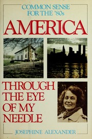 Cover of: America through the eye of my needle