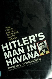 Cover of: Hitler's man in Havana