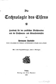 Cover of: Die Technologie des Eisens. by Hermann Haedicke