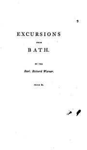 Cover of: Excursions from Bath.