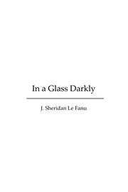 Cover of: In a glass darkly by Joseph Sheridan Le Fanu