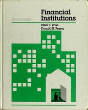 Cover of: Financial institutions by Peter S. Rose