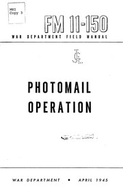 Cover of: Photomail Operation by 