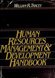 Cover of: Human resources management and development handbook