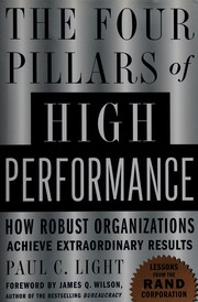 Cover of: The four pillars of high performance: how robust organizations achieve extraordinary results
