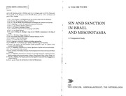 Cover of: Sin and sanction in Israel and Mesopotamia: a comparative study
