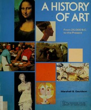 Cover of: A history of art: from 25,000 B.C. to the present