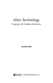 Cover of: Alien technology: coping with modern mysteries