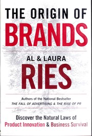 Cover of: The origin of brands: discover the natural laws of product innovation and business survival