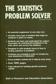 Cover of: The Statistics problem solver