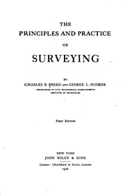 Cover of: The principles and practice of surveying