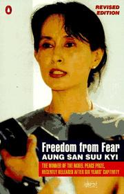 Cover of: Freedom from fear by Aung San Suu Kyi