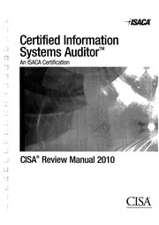 Cover of: CISA review manual 2010 by Information Systems Audit and Control Association
