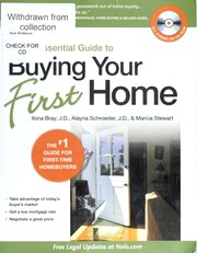 Cover of: Nolo's essential guide to buying your first home