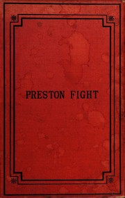 Cover of: Preston fight: or the insurrection of 1715, a tale