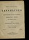 Cover of: Tannhäuser and the tournament of song at Wartburg