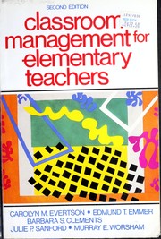 Cover of: Classroom management for elementary teachers by Carolyn M. Evertson ... [et al.].