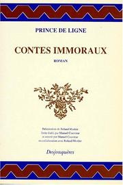 Cover of: Contes immoraux