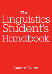 Cover of: The linguistics student's handbook