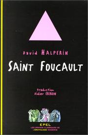 Cover of: Saint Foucault