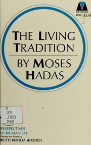Cover of: The living tradition.