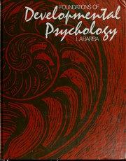 Cover of: Foundationsof developmental psychology