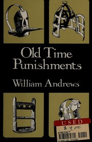 Cover of: Old Time Punishments (History)