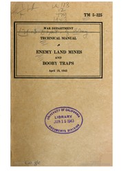 Cover of: Enemy Land Mines And Booby Traps by 