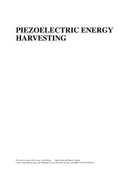 Piezoelectric energy harvesting by Alper Erturk