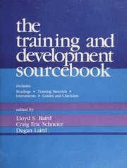 Cover of: The Training and development sourcebook