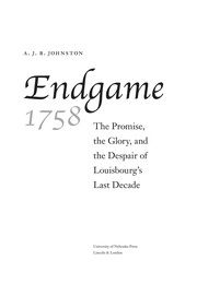 Cover of: Endgame 1758 by A. J. B. Johnston