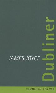 Cover of: Dubliner. by James Joyce, Dieter E. Zimmer