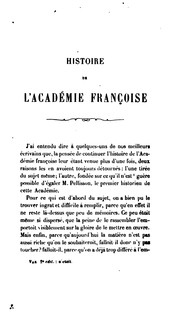 Cover of: Histoire de l'Académie française