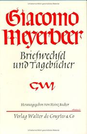Cover of: Briefwechsel und Tagebücher, 5 Bde., Bd.1, Bis 1824