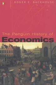 Cover of: The Penguin History of Economics by Roger Backhouse