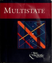 Cover of: Multistate