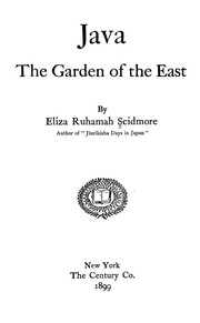 Cover of: Java: the garden of the East