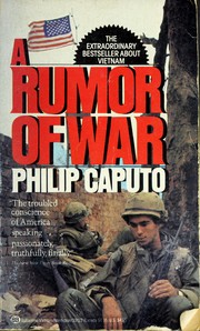 Cover of: A Rumor of War by Philip Caputo